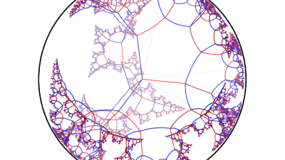 Hyperbolic space visualiser